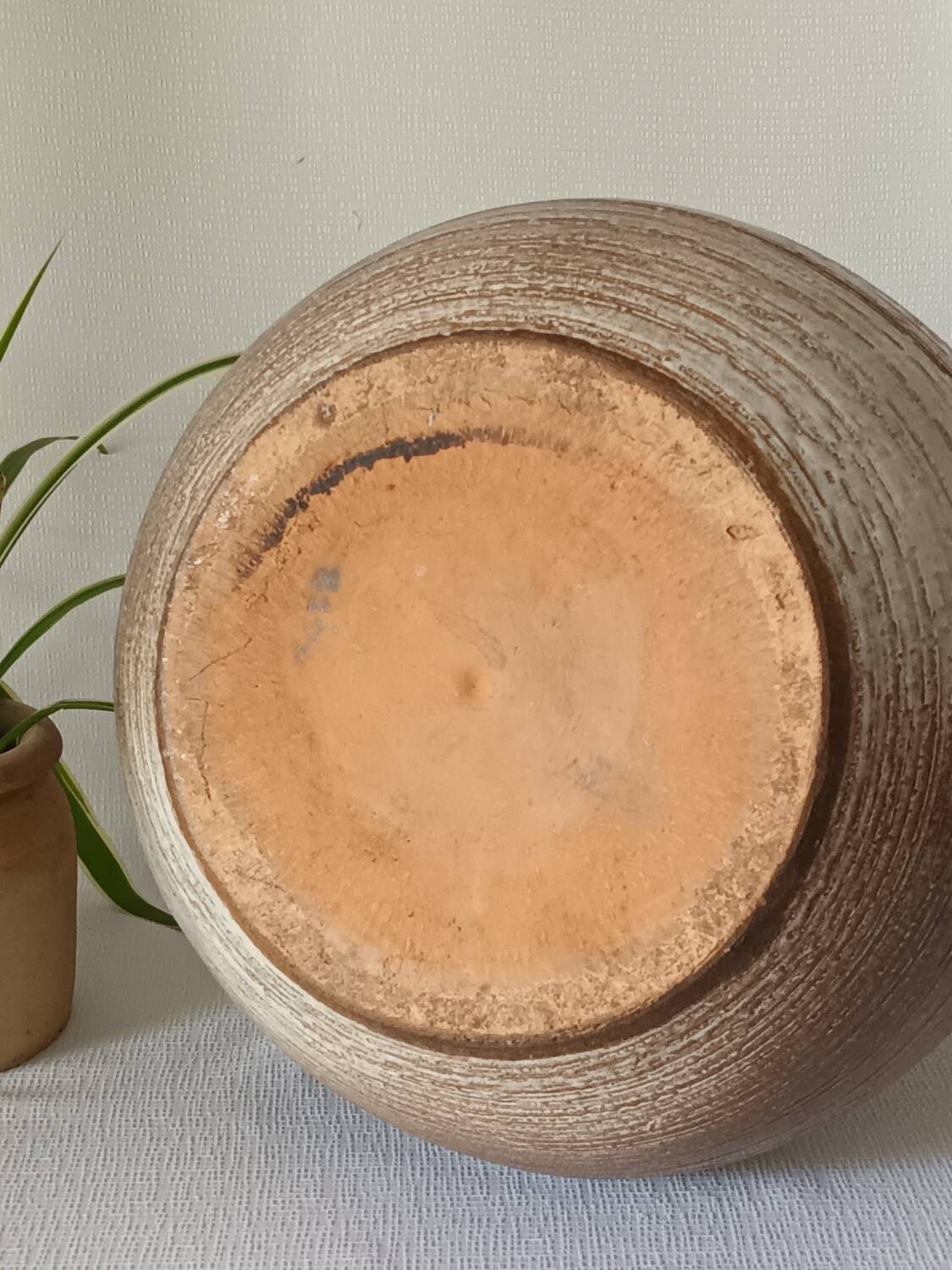 Vintage St Clément style ceramic jar