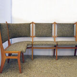 Mid-Century Corner Sofa of Italian Production, 1950s