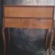 Wooden slope desk louis xv style