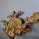Pediment ornament gilded bronze furniture st Louis XV