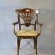 Thonet caned Art Nouveau armchair N°293, circa 1905 - bentwood -