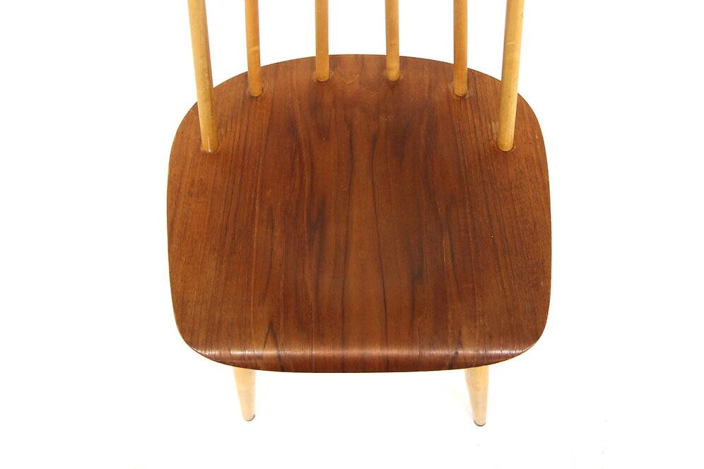 Scandinavian Fanett "pinnstol" chair by Ilmari Tapiovaara, Sweden, 1960