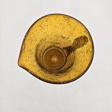 Bubble glass pitcher