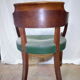 Fauteuil de bureau en chêne Louis Philippe fin XIX siècle