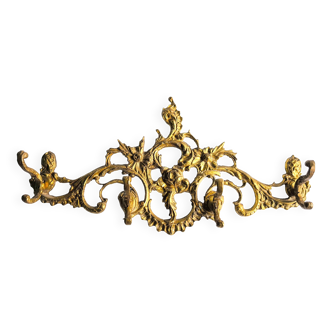 Pure French bronze coat rack from the 1950s.