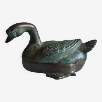 Bronze duck box