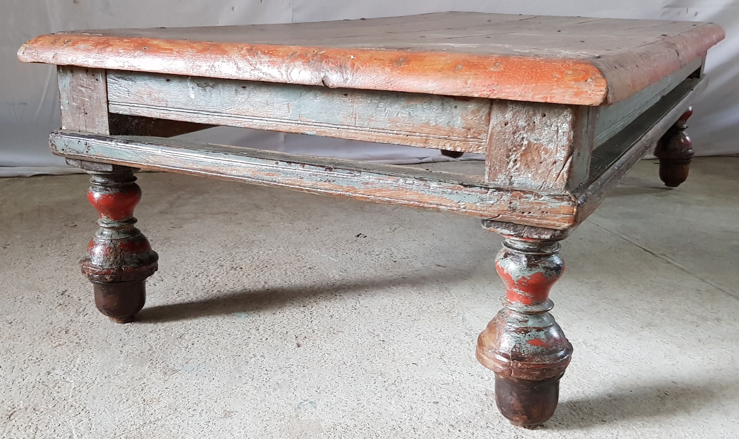 Old teak coffee table