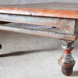 Old teak coffee table