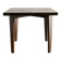 French Mid Century Squared Dining Café Table by Pierre Jeanenret, 1950s