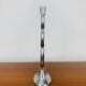 Matthew Hilton style aluminum circle candle holder, vintage design