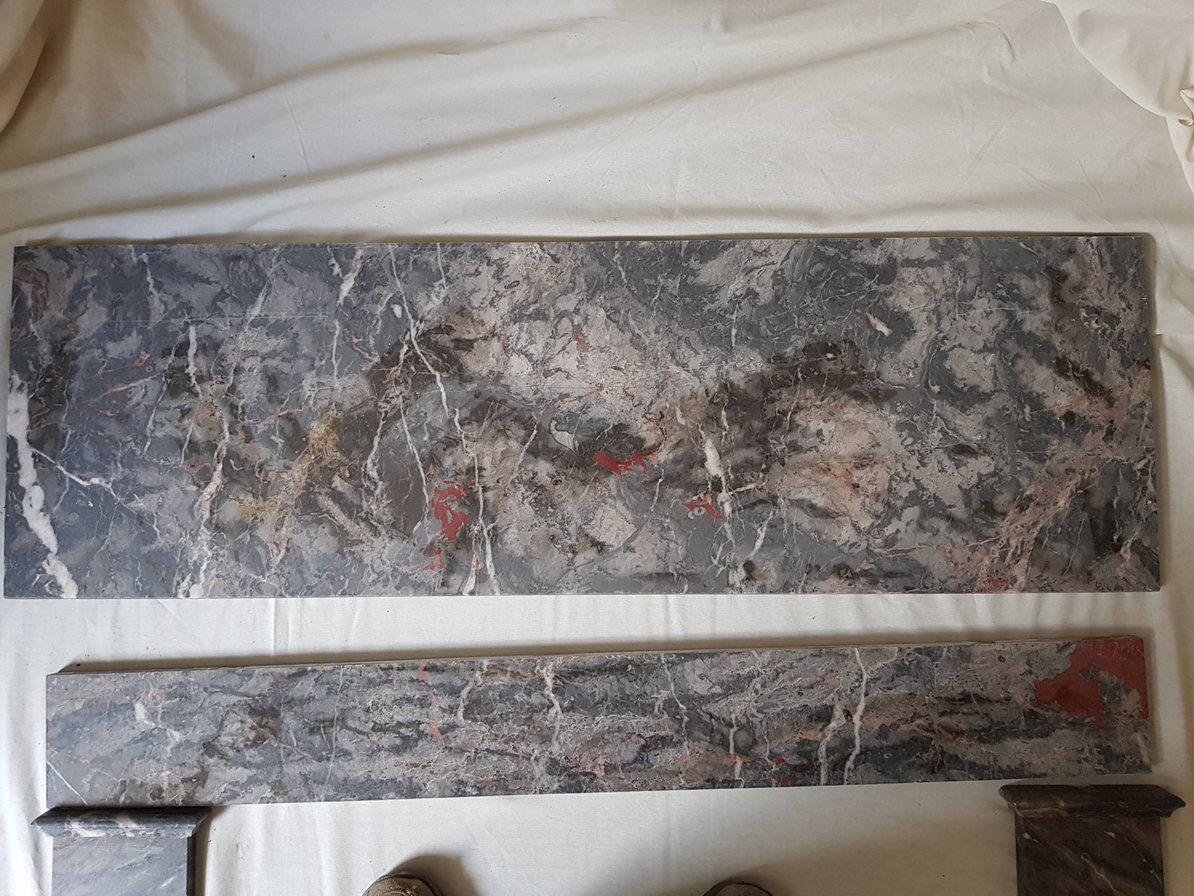 Marble fireplace nineteenth