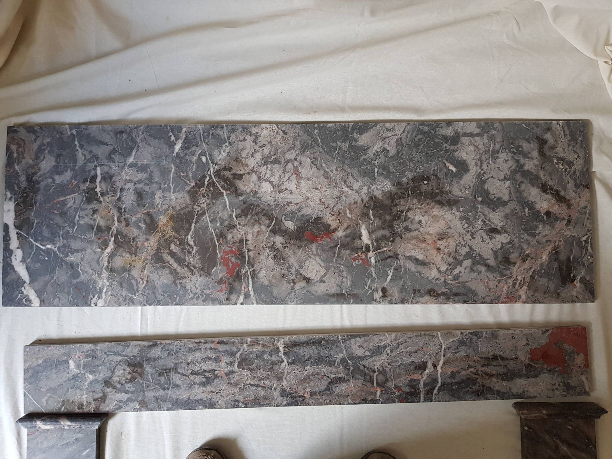 Marble fireplace nineteenth