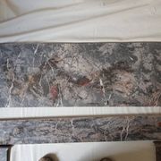 Marble fireplace nineteenth