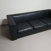 Wittmann leather sofa Camin by Paolo Piva