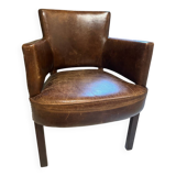 Leather and Skin Armchair