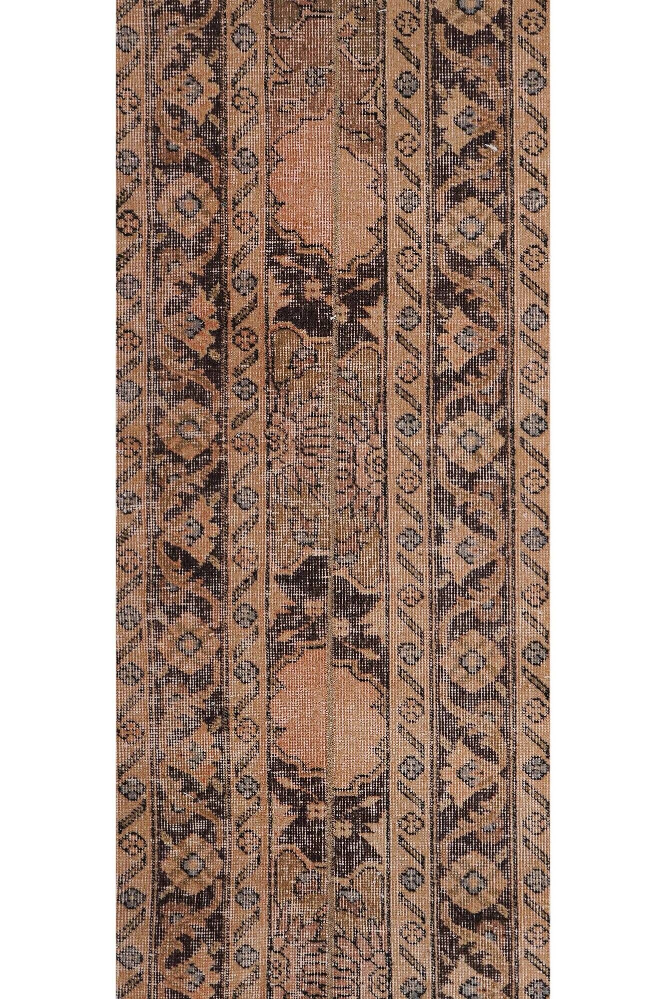 Vintage Turkish hallway rug 54x690 cm