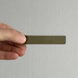 Set of 5 smoked glass knife rests