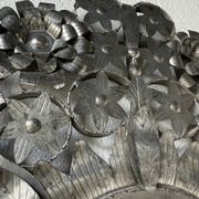 Miroir mexicain vintage en métal