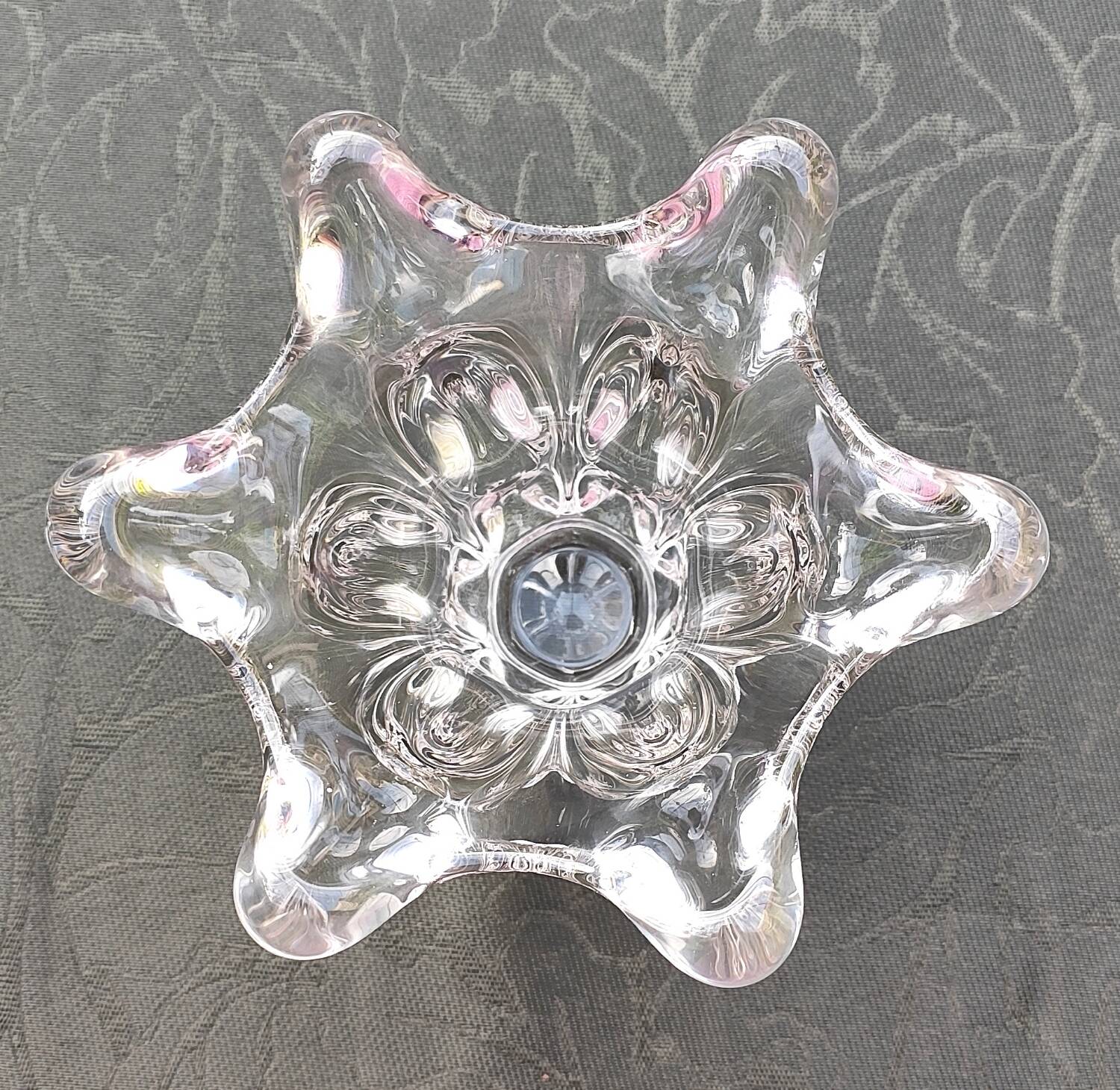 Crystal vase called giraffe head