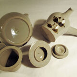 Teapot and chocolate maker in Arnon sandstone