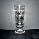 Antique thick cut glass beer mug – 50cl Bock BISTROT 1900 pint