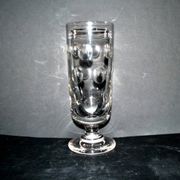 Verre à bière ancien en verre épais taillé – Pinte 50cl Bock BISTROT 1900