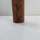 Stoneware vase signed Raymonde Leduc – Vallauris – herbarium decoration – years