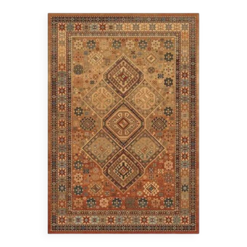 Vintage red oriental rug TOGA - Wool