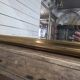 Louis Philippe style gilded mirror, mid-20th century, bevelled mirror.