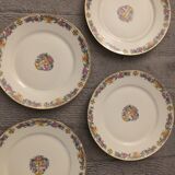 4 assiettes ou anciennes