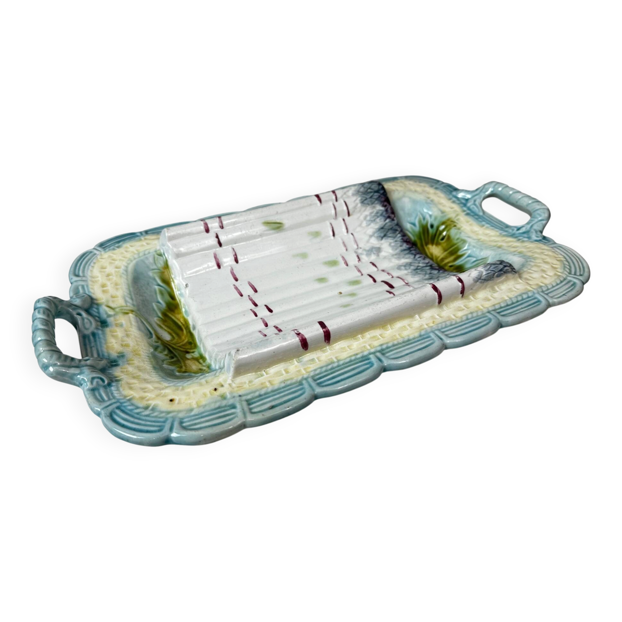 Asparagus dish with a sauce