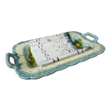 Asparagus dish with a sauce