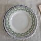 6 mismatched vintage iron earthenware plates