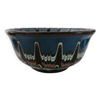 Vintage Bulgarian Troyan Dessert Bowl