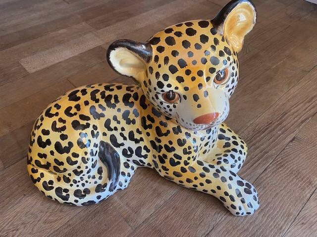 Beautiful Ceramic Leopard