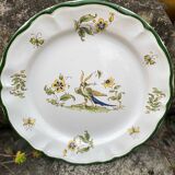 Decorative plate in the Moustier style