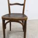 Pair of Baumann Bistrot chairs from the 1920s with pyrography seat