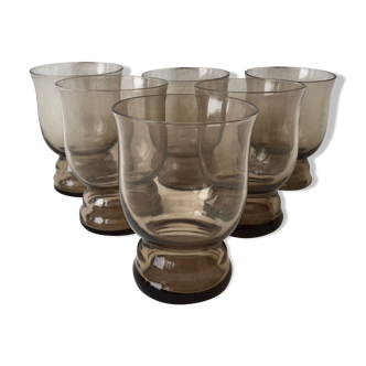 Set of 6 vintage alcohol glasses