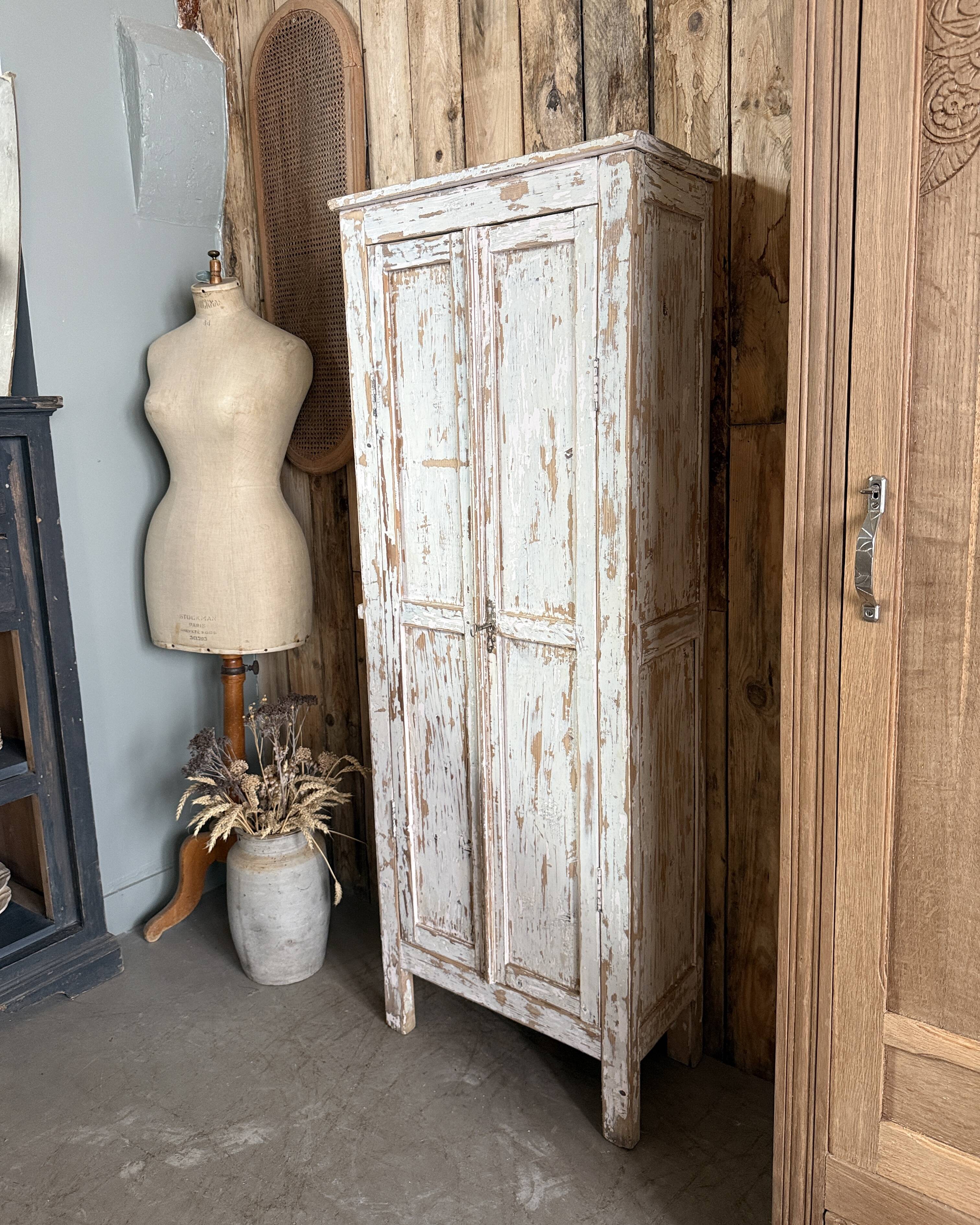 Armoire parisienne patinée