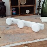 Vintage steel coat rack