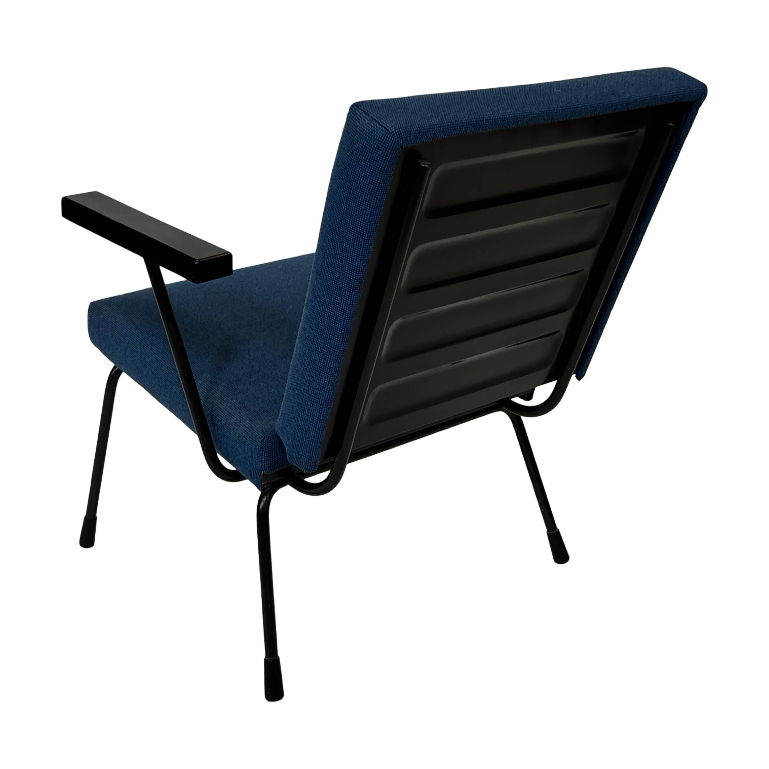 Ensemble vintage de deux fauteuils Gispen 1401 W Rietveld Design