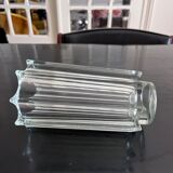 Molded glass vase from the 50s