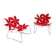 Pair of "Antibodi" lounge chairs by Patricia Urquiola for Morosso