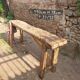 Wooden workbench
