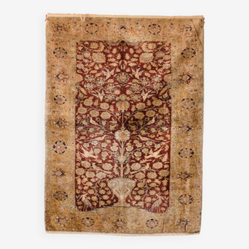 Tapis Kaiseri en Soie Années 1910-1920