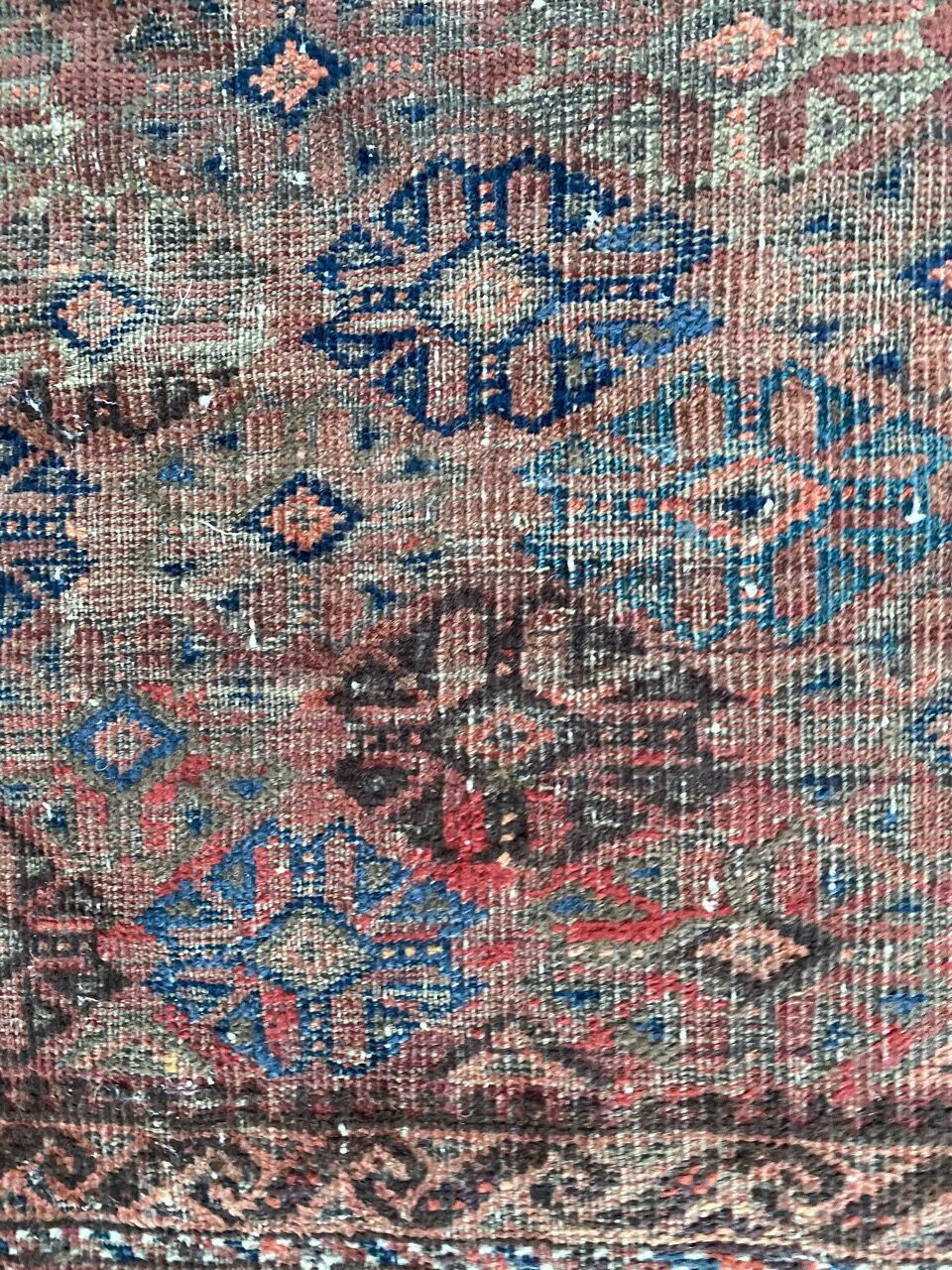 Old carpet Afghan Belutch 85x136 cm