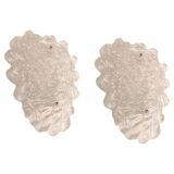 Crystal Glass Sputnik Wall Light by Peill & Putzler, Germany