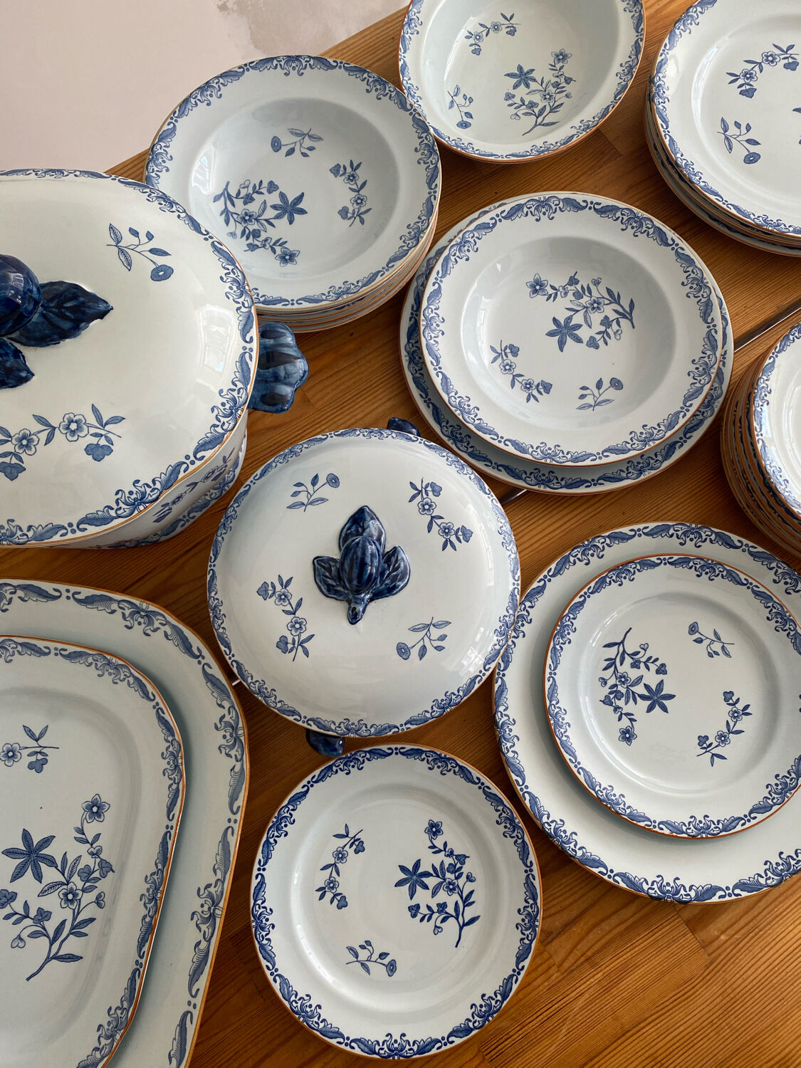 Swedish Service 34 pieces Ostindia Rorstand