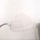 Vintage desk lamp - white lacquered metal - 1980