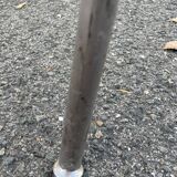 Set of 4 orange DSC 106 chairs Giancarlo Piretti for Castelli